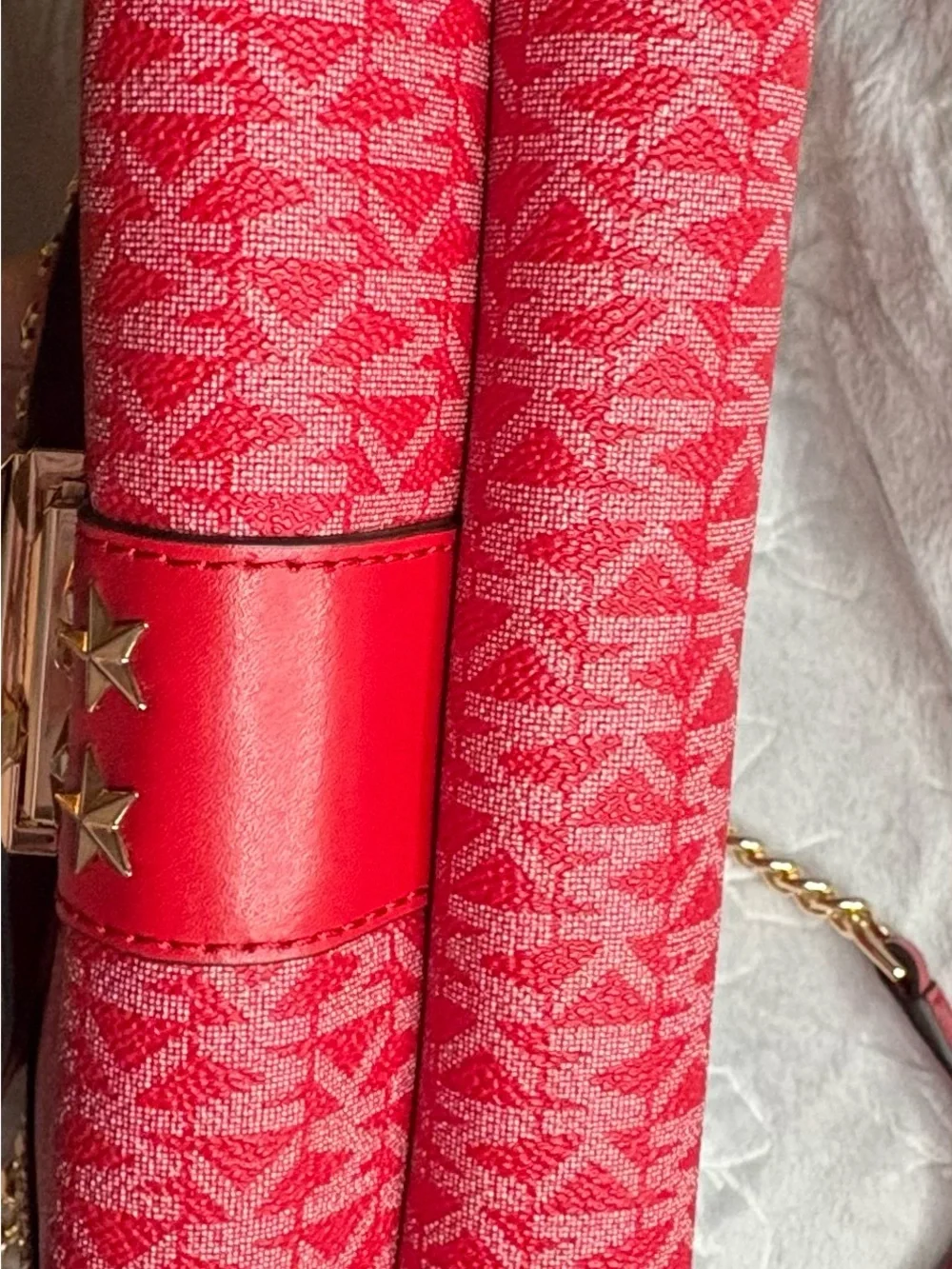 Michael Kors bold red